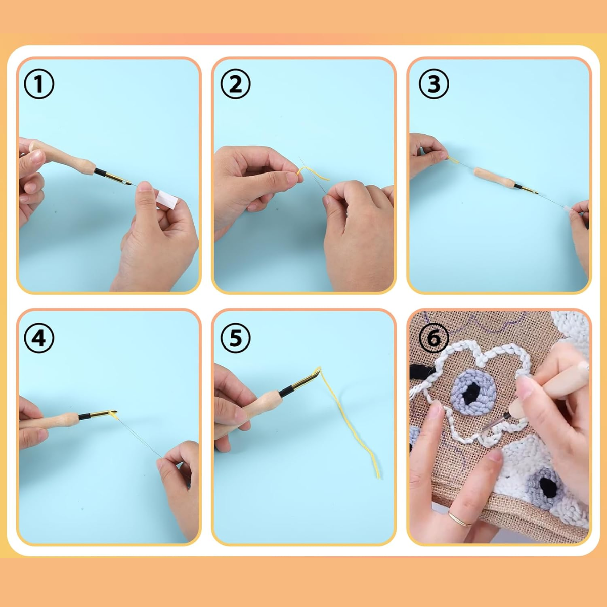 Täydellinen neulasarja tarkkoihin ompeluihin