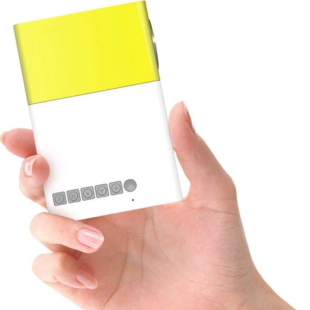 自宅での映画体験のためのポータブルプロジェクター