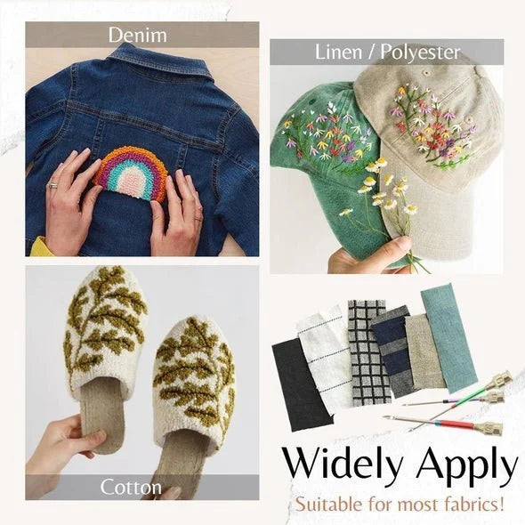 Täydellinen neulasarja tarkkoihin ompeluihin