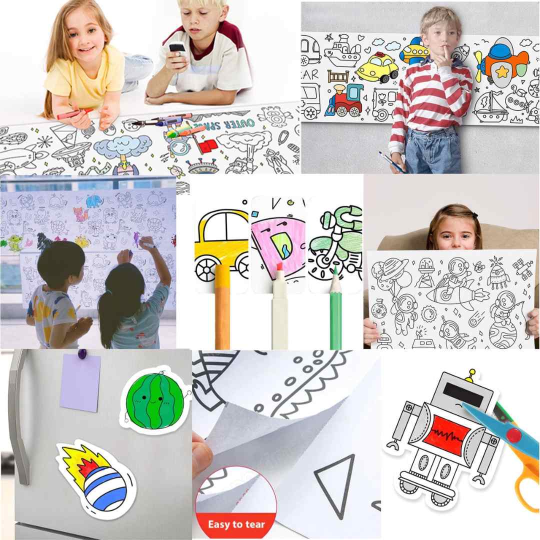 Tegnerulle til børn: Slip kreativiteten løs uden grænser!