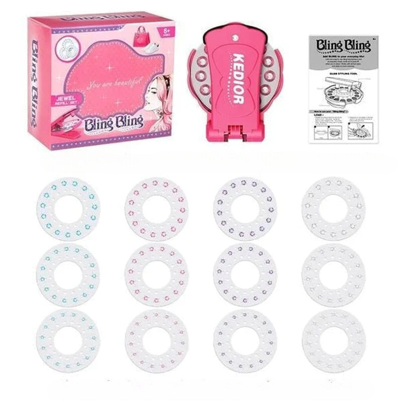 Sešívačka Blinger Gem: Ozdobte své doplňky s leskem